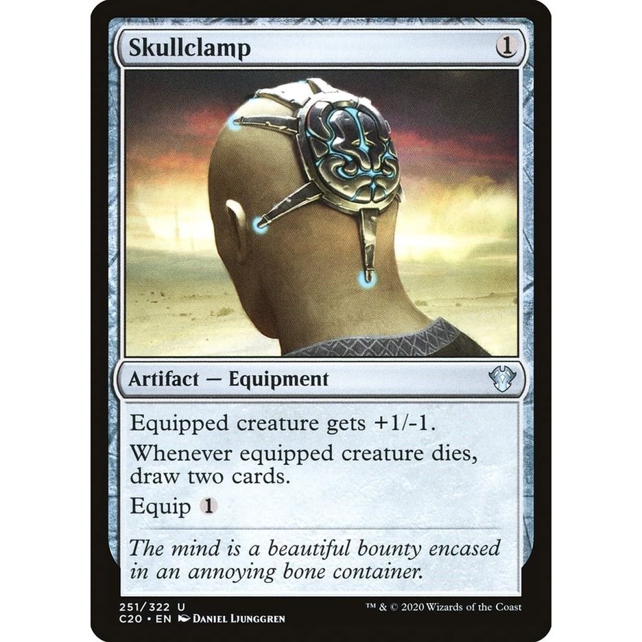Image for Skullclamp (251) (C20) - Magic: The Gathering