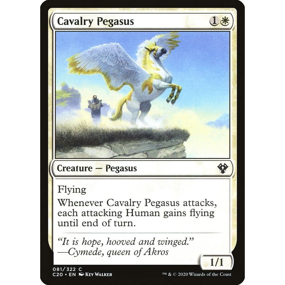 Image for Cavalry Pegasus (81) (C20) - Magic: The Gathering