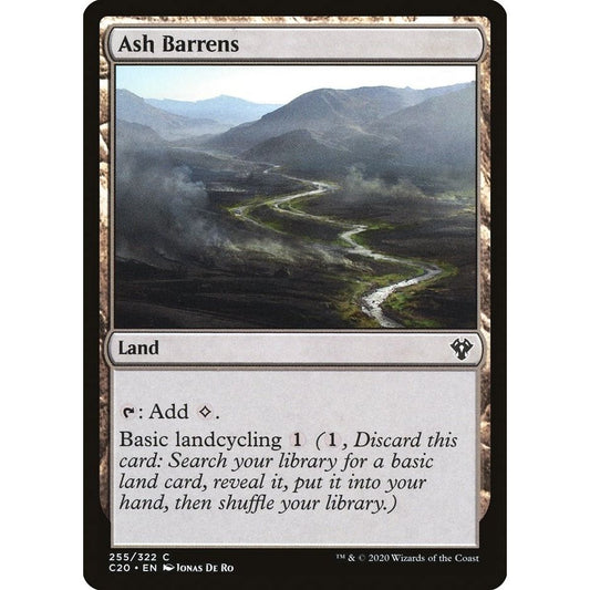 Image for Ash Barrens (255) (C20) - Magic: The Gathering