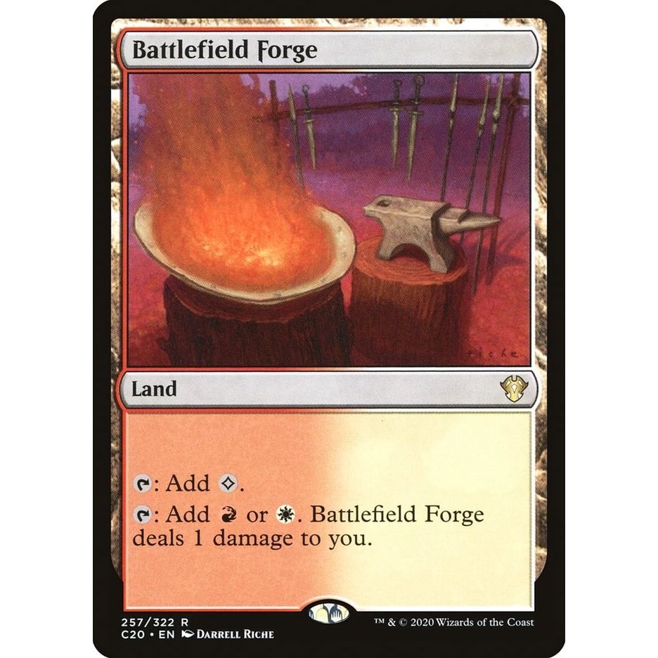 Image for Battlefield Forge (257) (C20) - Magic: The Gathering