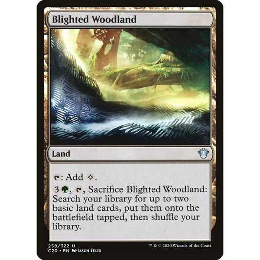 Image for Blighted Woodland (258) (C20) - Magic: The Gathering
