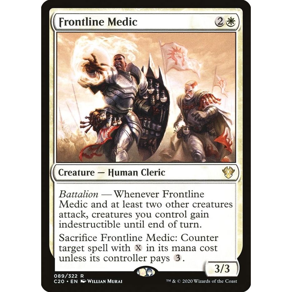 Image for Frontline Medic (89) (C20) - Magic: The Gathering
