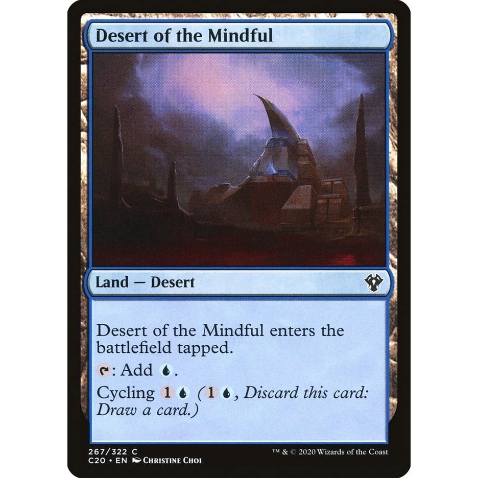 Image for Desert of the Mindful (267) (C20) - Magic: The Gathering