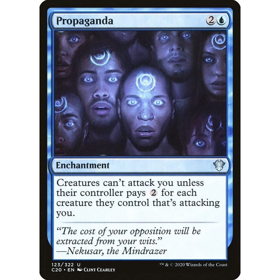 Image for Propaganda (123) (C20) - Magic: The Gathering