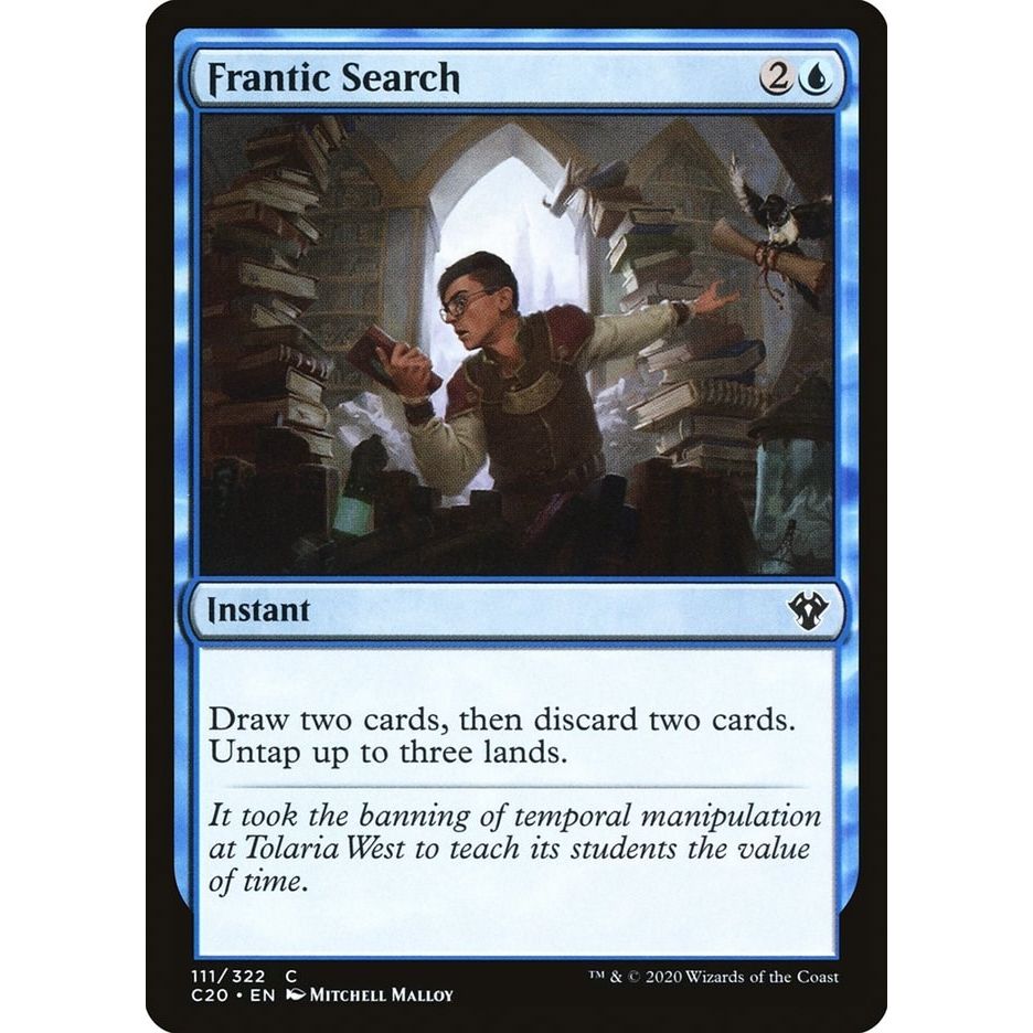 Image for Frantic Search (111) (C20) - Magic: The Gathering