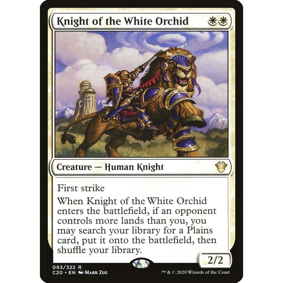 Image for Knight of the White Orchid (93) (C20) - Magic: The Gathering