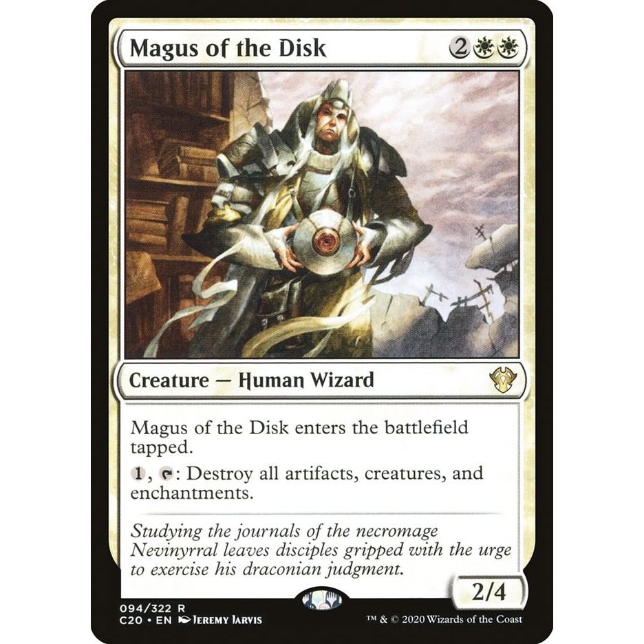 Image for Magus of the Disk (94) (C20) - Magic: The Gathering