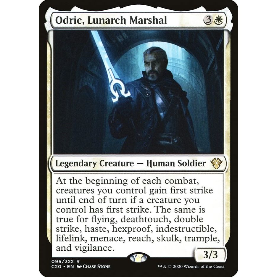 Image for Odric, Lunarch Marshal (95) (C20) - Magic: The Gathering