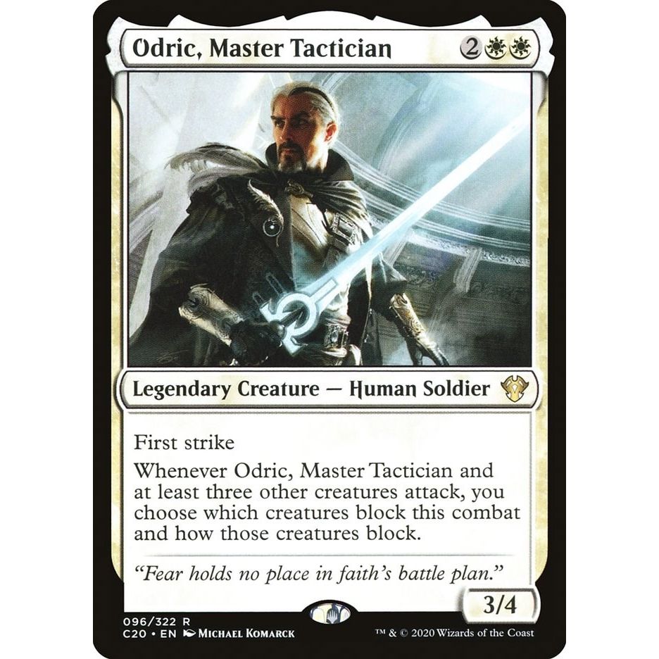 Image for Odric, Master Tactician (96) (C20) - Magic: The Gathering