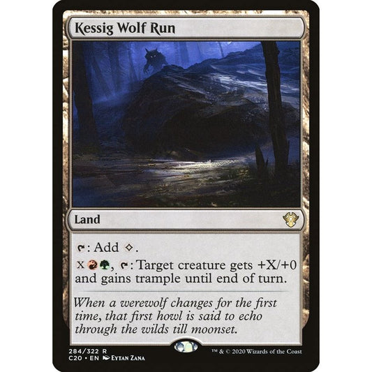 Image for Kessig Wolf Run (284) (C20) - Magic: The Gathering