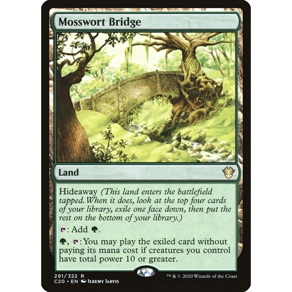 Image for Mosswort Bridge (291) (C20) - Magic: The Gathering