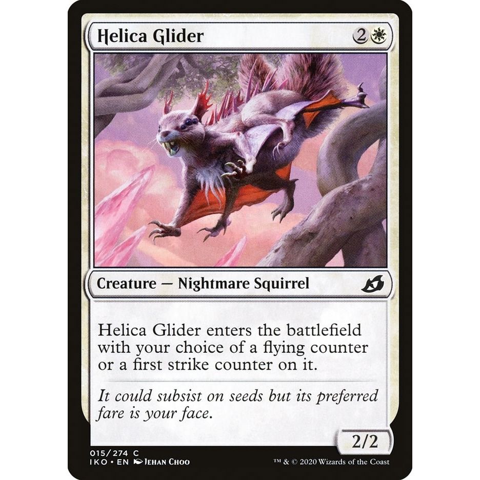Image for Helica Glider (15) (IKO) - Magic: The Gathering