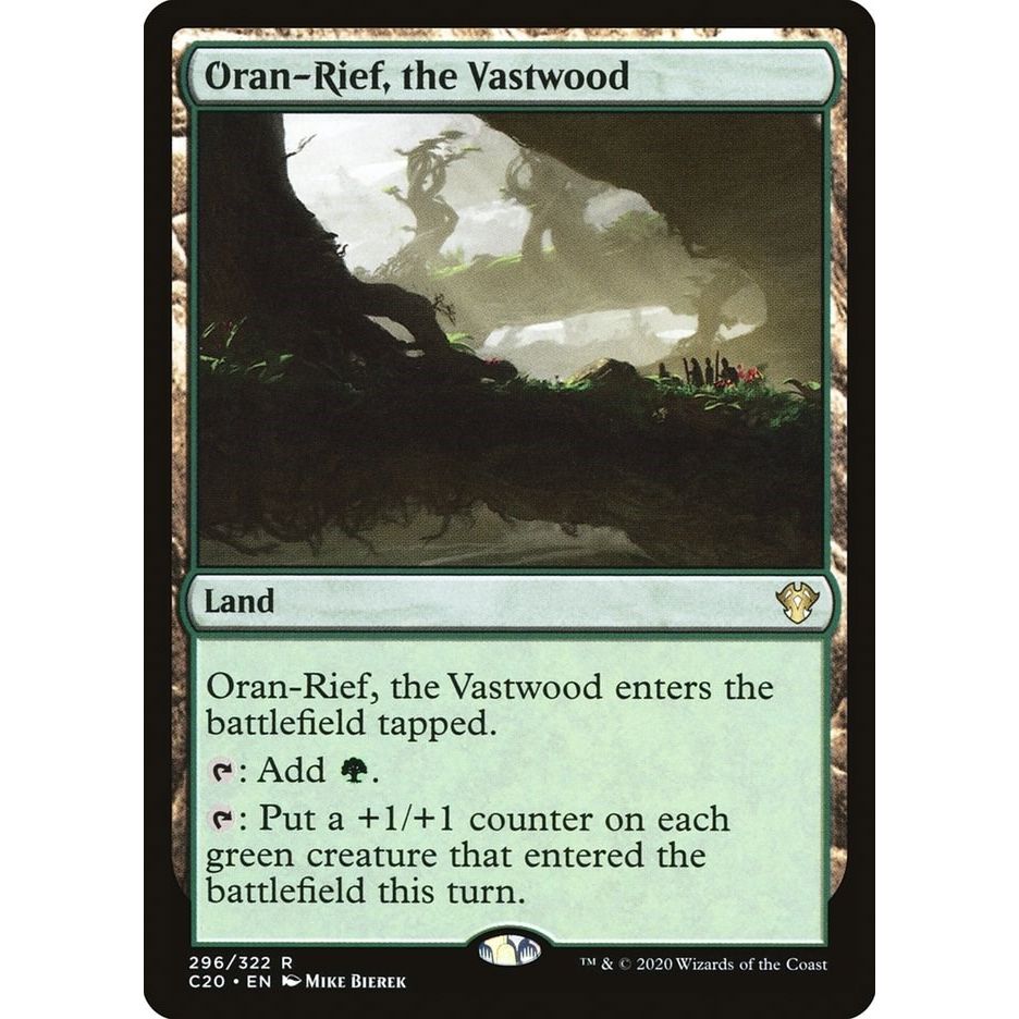 Image for Oran-Rief, the Vastwood (296) (C20) - Magic: The Gathering