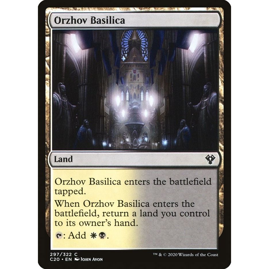 Image for Orzhov Basilica (297) (C20) - Magic: The Gathering