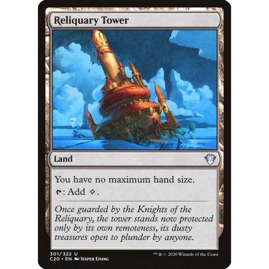 Image for Reliquary Tower (301) (C20) - Magic: The Gathering