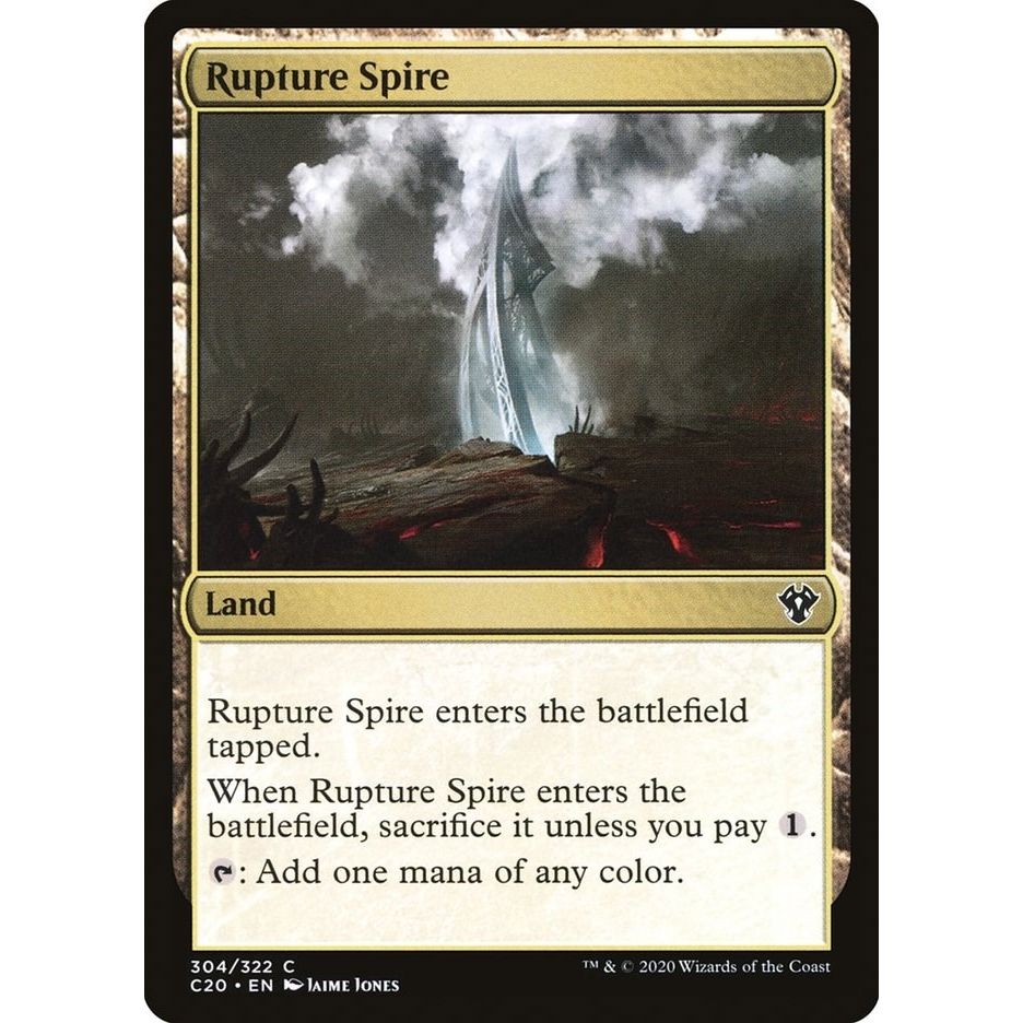 Image for Rupture Spire (304) (C20) - Magic: The Gathering