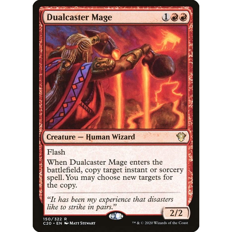 Image for Dualcaster Mage (150) (C20) - Magic: The Gathering