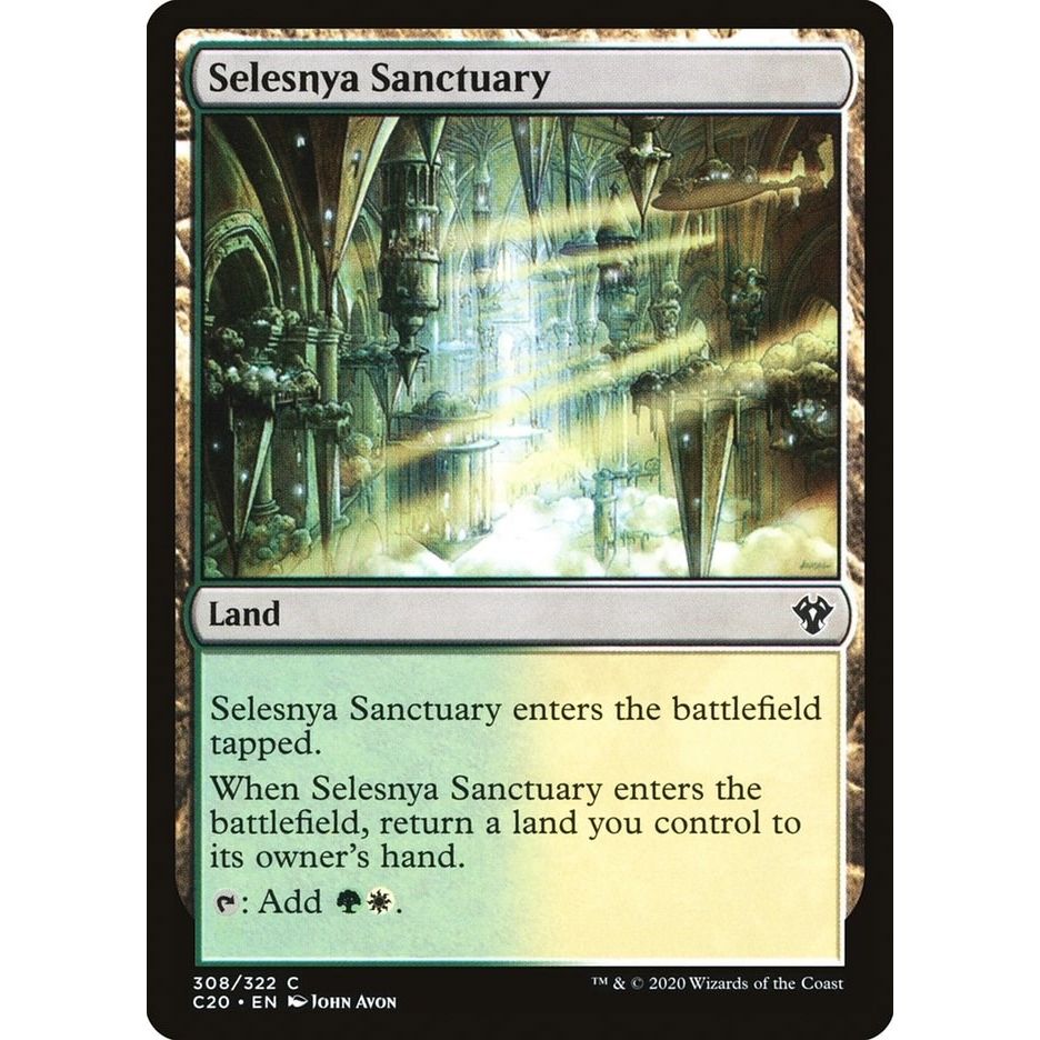 Image for Selesnya Sanctuary (308) (C20) - Magic: The Gathering
