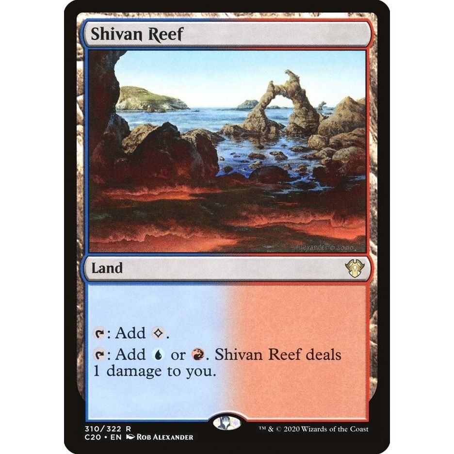 Image for Shivan Reef (310) (C20) - Magic: The Gathering