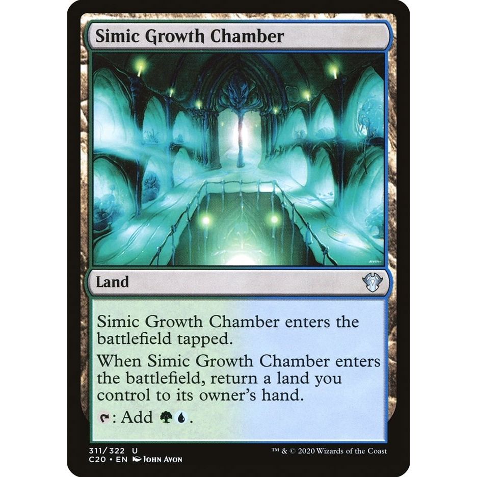 Image for Simic Growth Chamber (311) (C20) - Magic: The Gathering