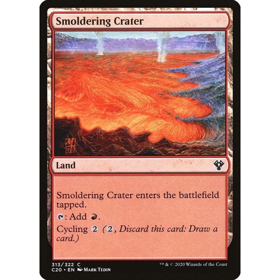 Image for Smoldering Crater (313) (C20) - Magic: The Gathering