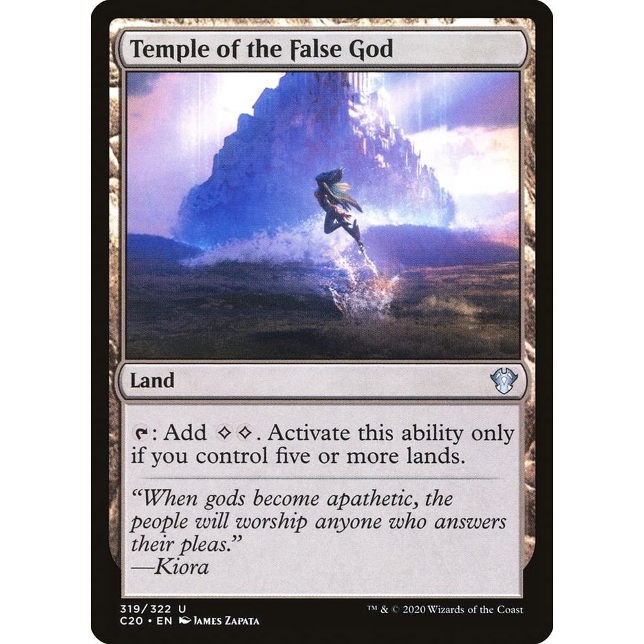 Image for Temple of the False God (319) (C20) - Magic: The Gathering