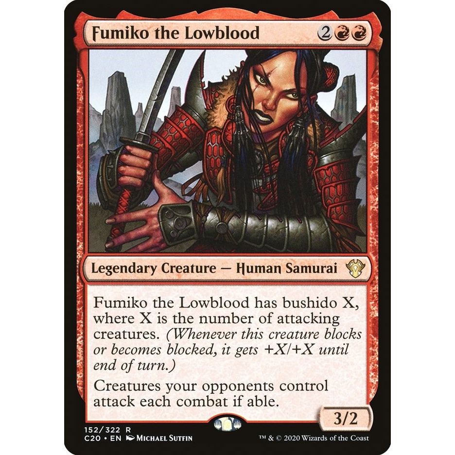 Image for Fumiko the Lowblood (152) (C20) - Magic: The Gathering