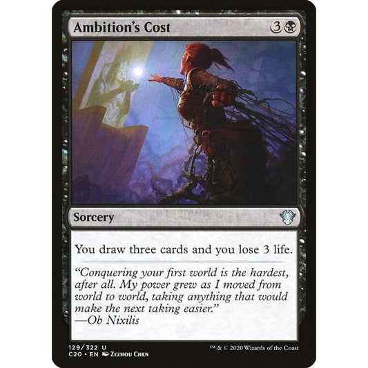 Image for Ambition's Cost (129) (C20) - Magic: The Gathering