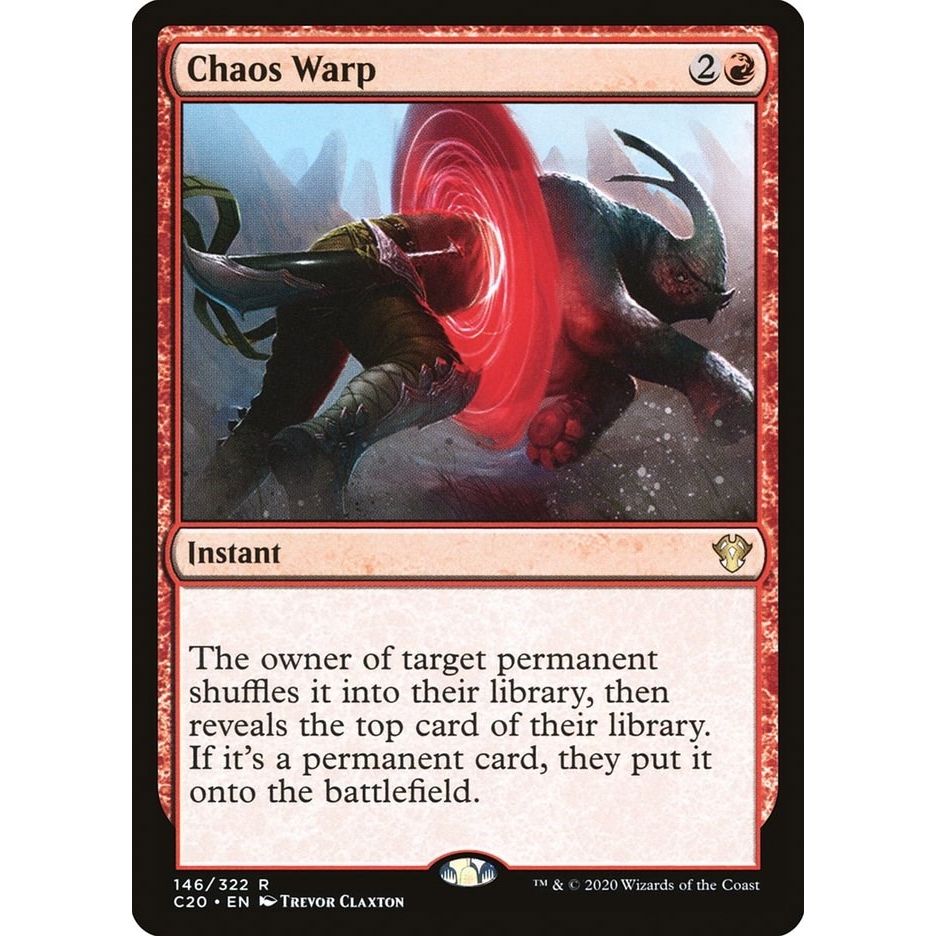 Image for Chaos Warp (146) (C20) - Magic: The Gathering