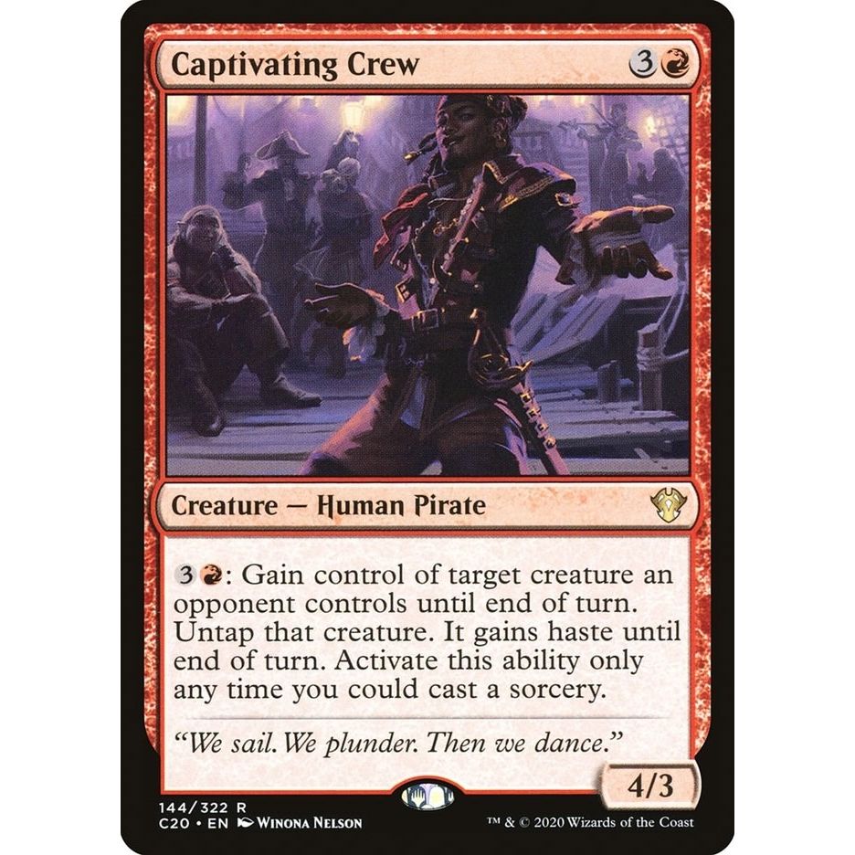 Image for Captivating Crew (144) (C20) - Magic: The Gathering