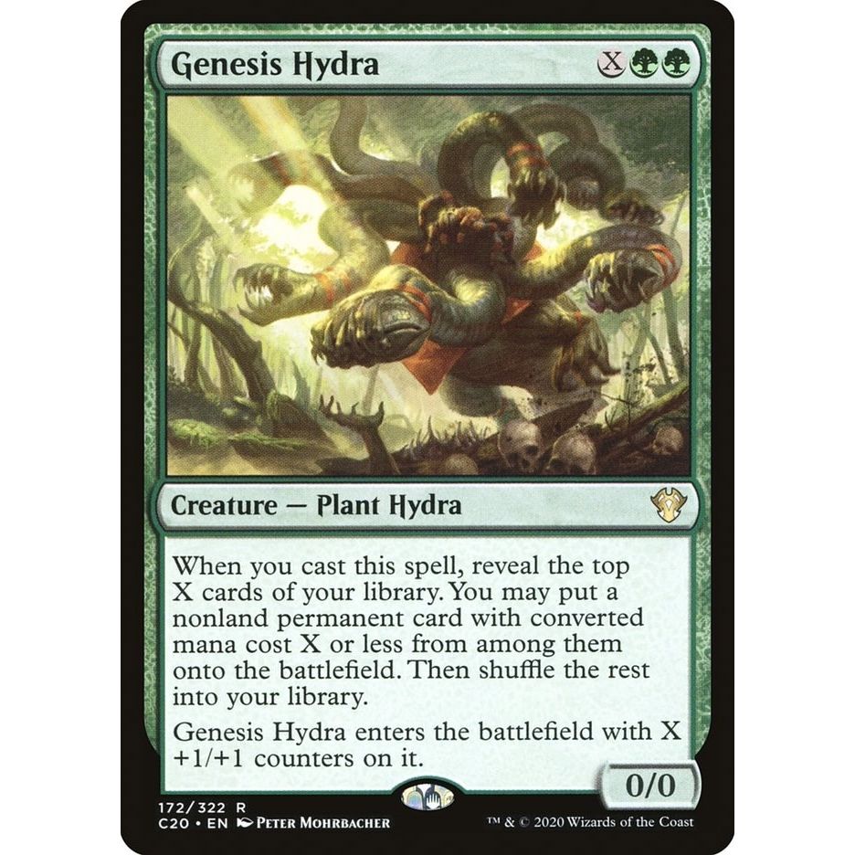 Image for Genesis Hydra (172) (C20) - Magic: The Gathering
