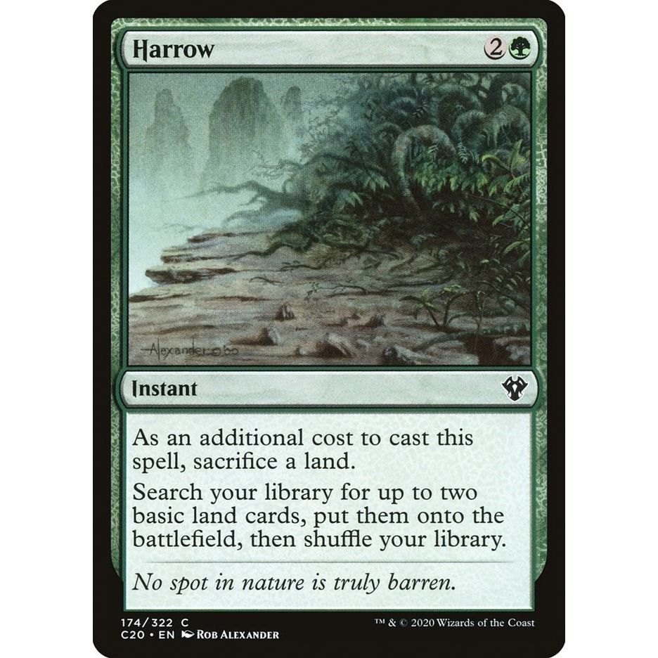 Image for Harrow (174) (C20) - Magic: The Gathering