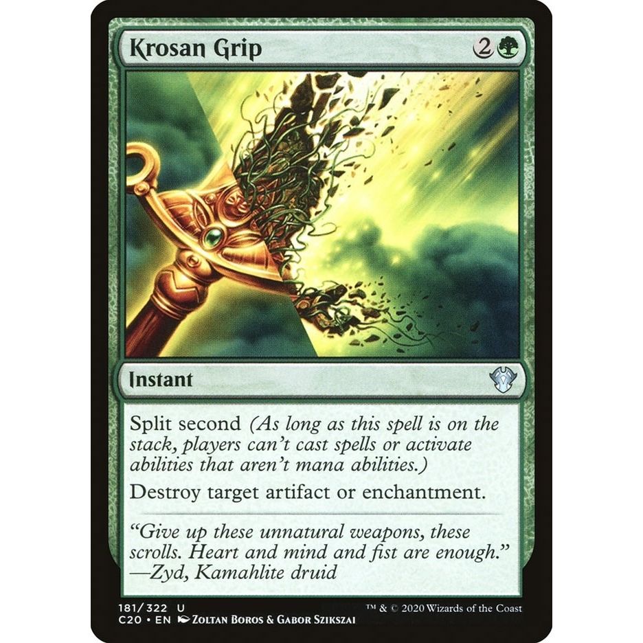 Image for Krosan Grip (181) (C20) - Magic: The Gathering