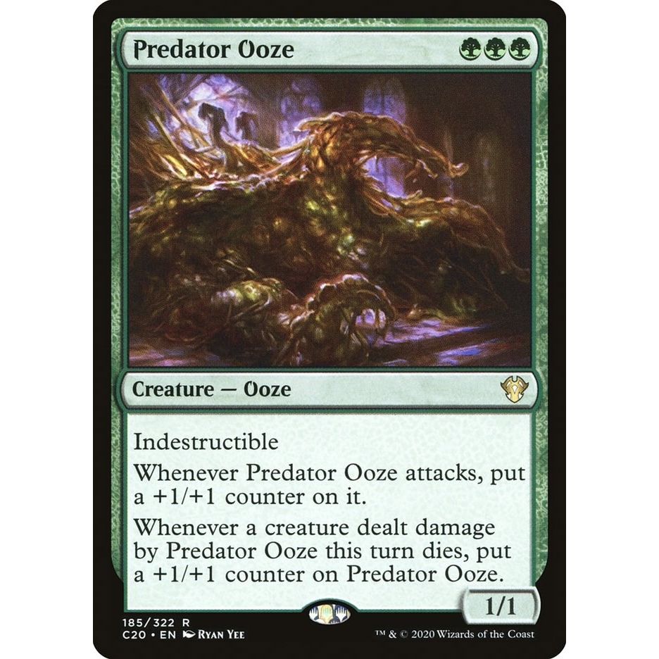 Image for Predator Ooze (185) (C20) - Magic: The Gathering