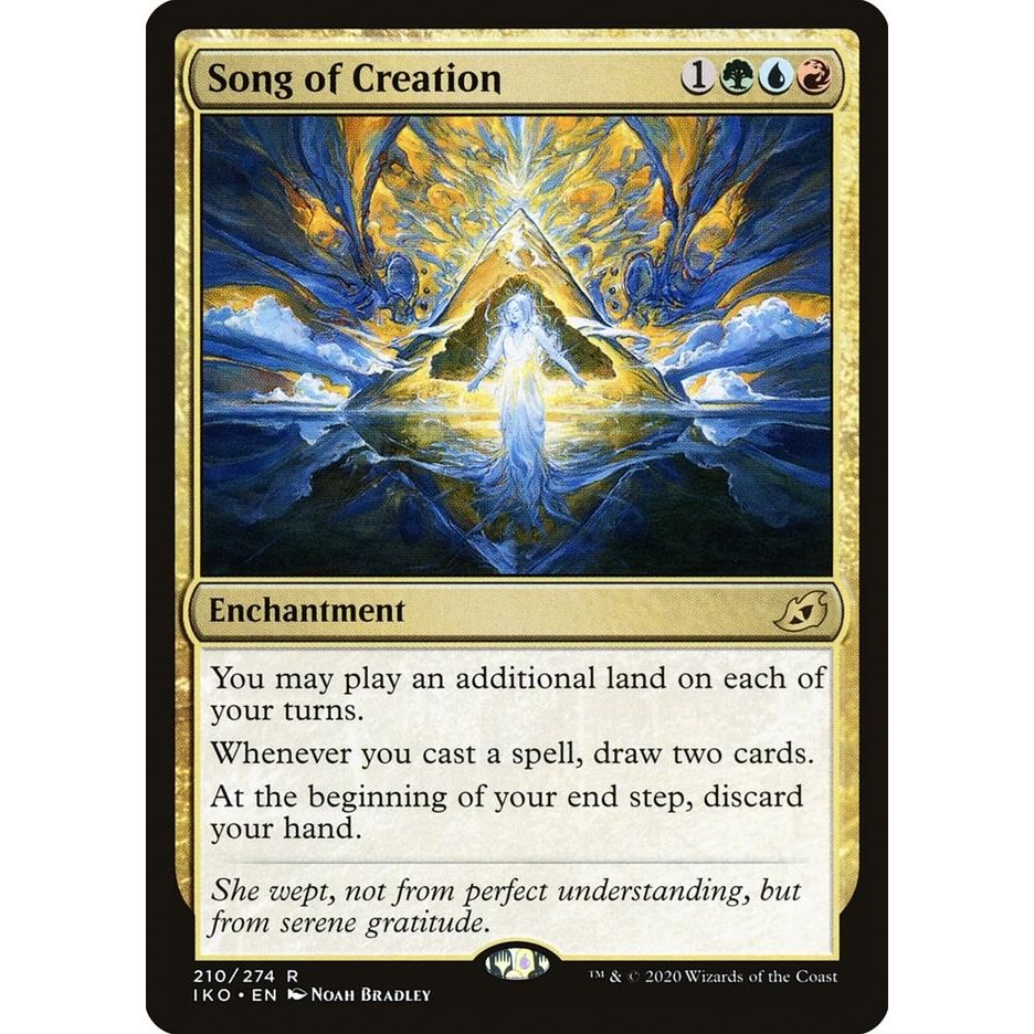 Image for Song of Creation (210) (IKO) - Magic: The Gathering