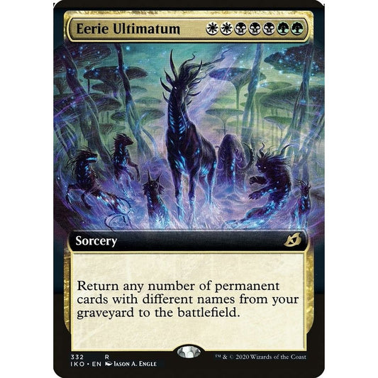 Image for Eerie Ultimatum (Extended Art) (332) (IKO) - Magic: The Gathering