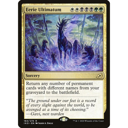 Image for Eerie Ultimatum (184) (IKO) - Magic: The Gathering