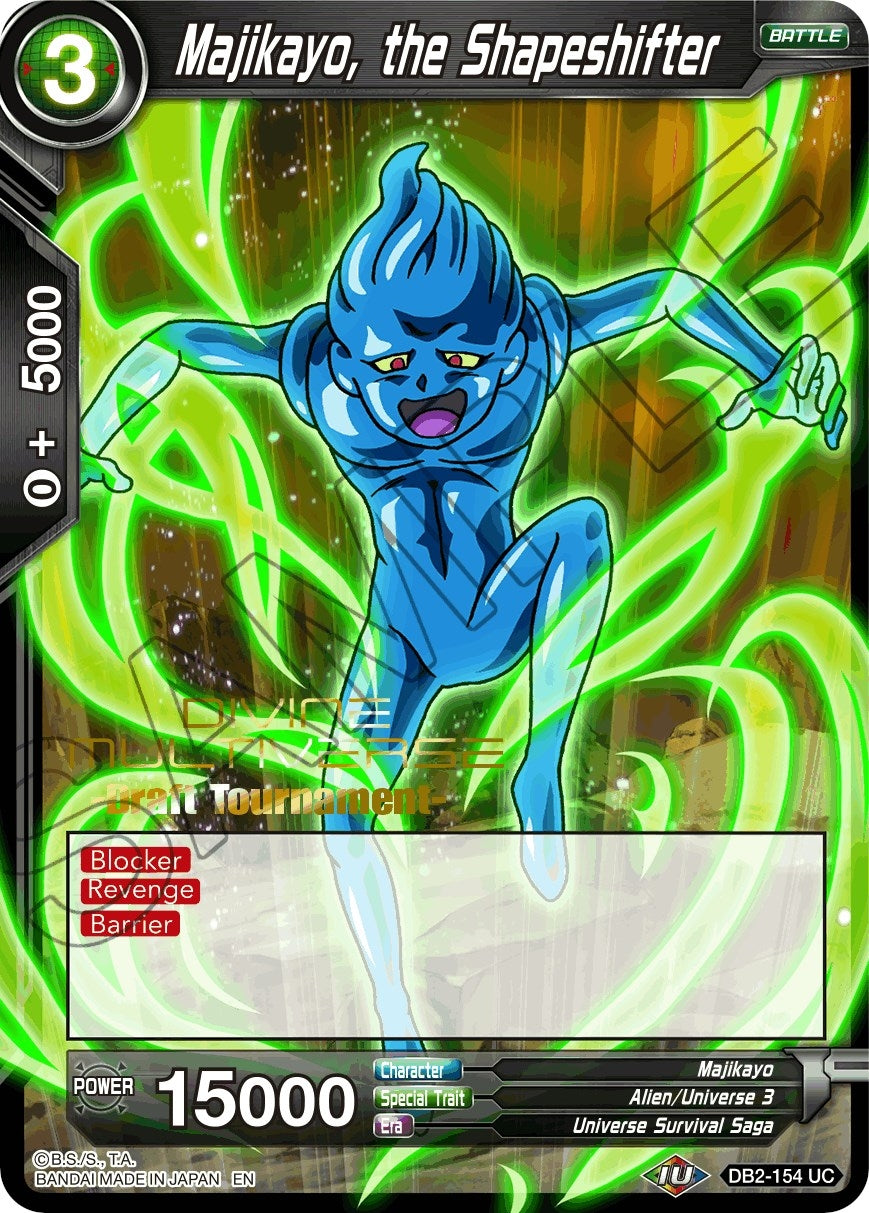 Image for Majikayo, the Shapeshifter (Divine Multiverse Draft Tournament) (DB2-154) (TPR) - Dragon Ball Super: Masters