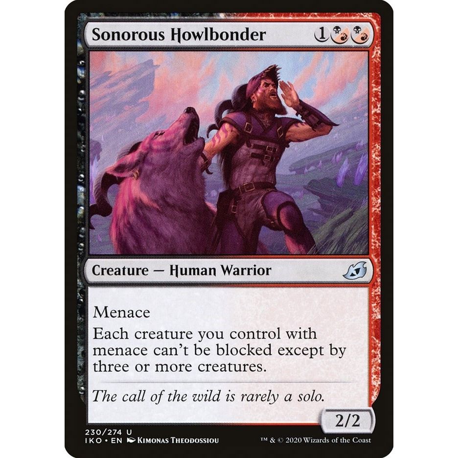 Image for Sonorous Howlbonder (230) (IKO) - Magic: The Gathering