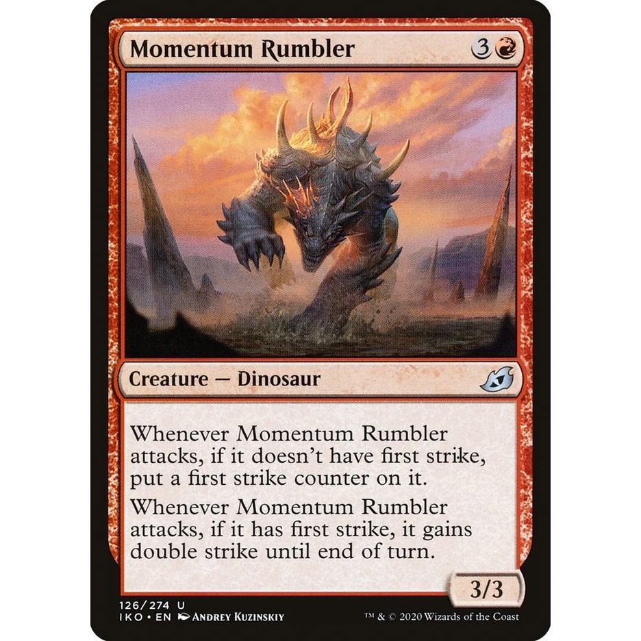 Image for Momentum Rumbler (126) (IKO) - Magic: The Gathering