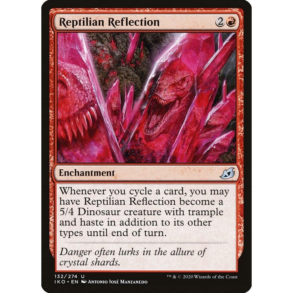 Image for Reptilian Reflection (132) (IKO) - Magic: The Gathering