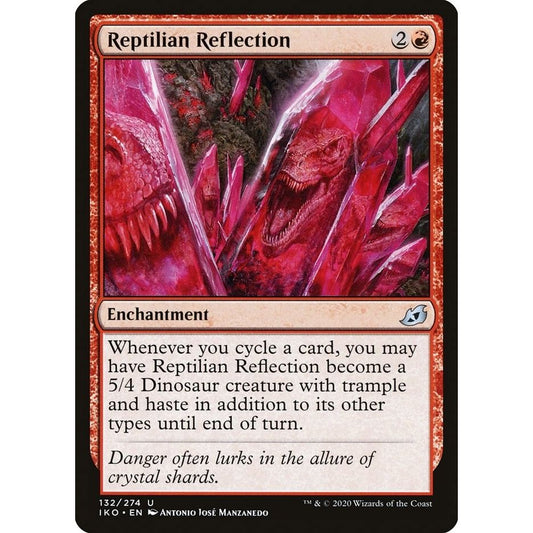 Image for Reptilian Reflection (132) (IKO) - Magic: The Gathering