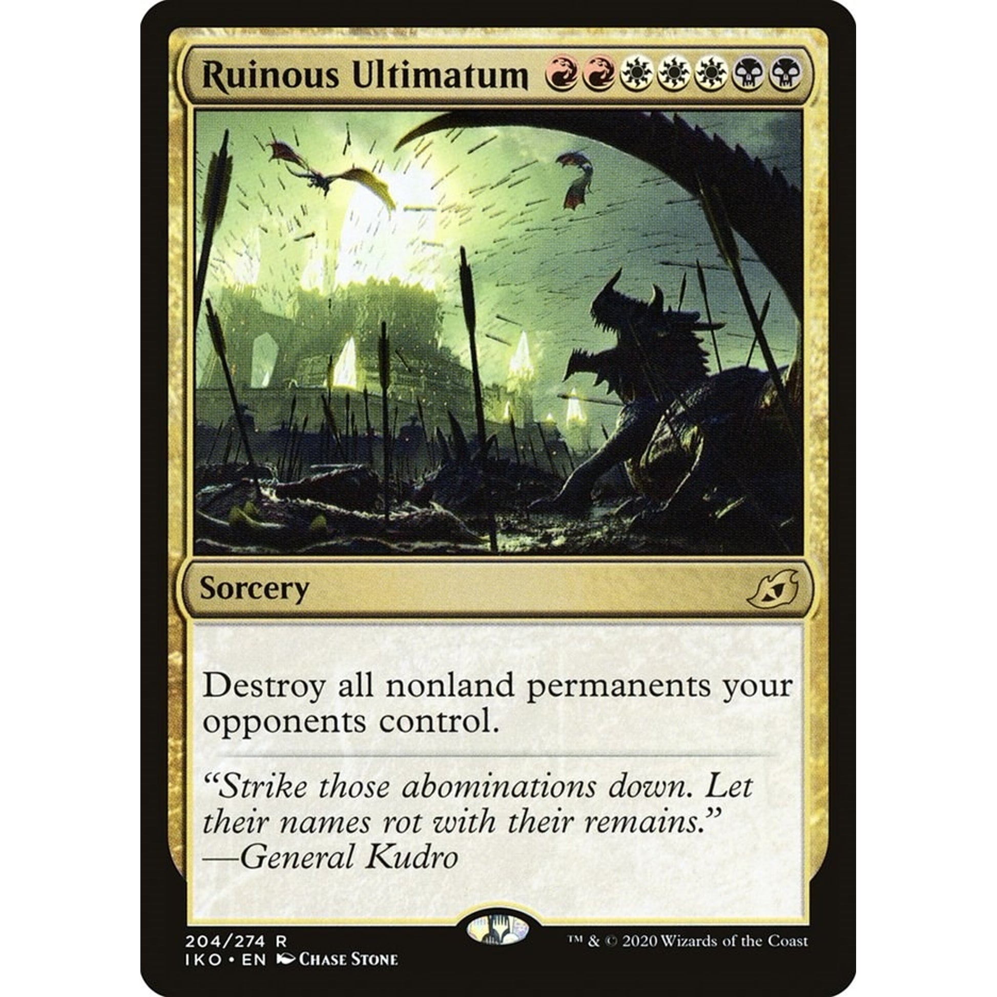 Image for Ruinous Ultimatum (204) (IKO) - Magic: The Gathering