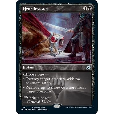 Image for Heartless Act (366) (PPIKO) - Magic: The Gathering
