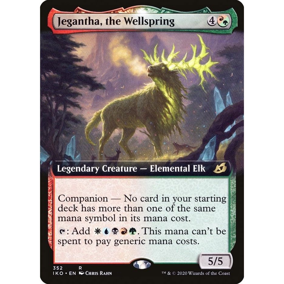 Image for Jegantha, the Wellspring (Extended Art) (352) (IKO) - Magic: The Gathering
