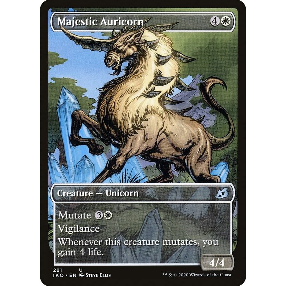 Image for Majestic Auricorn (Showcase) (281) (IKO) - Magic: The Gathering