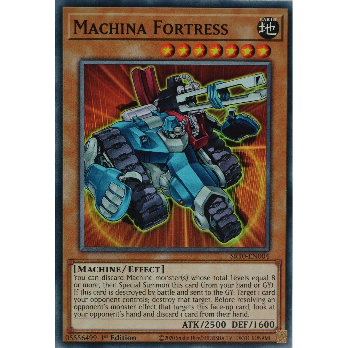 Image for Machina Fortress (SR10-EN004) (SR10) - YuGiOh