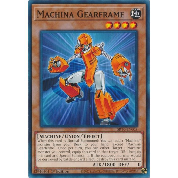 Image for Machina Gearframe (SR10-EN005) (SR10) - YuGiOh