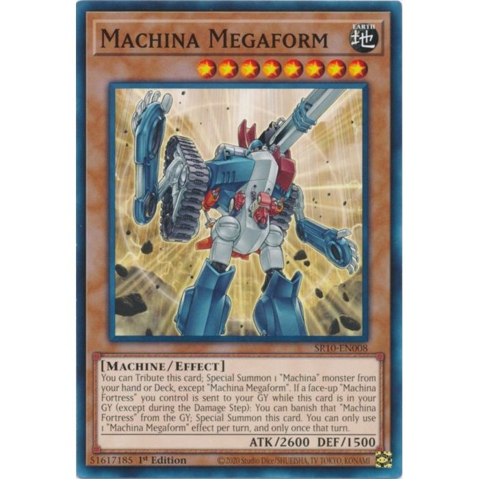 Image for Machina Megaform (SR10-EN008) (SR10) - YuGiOh