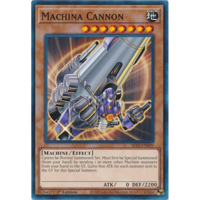 Image for Machina Cannon (SR10-EN009) (SR10) - YuGiOh